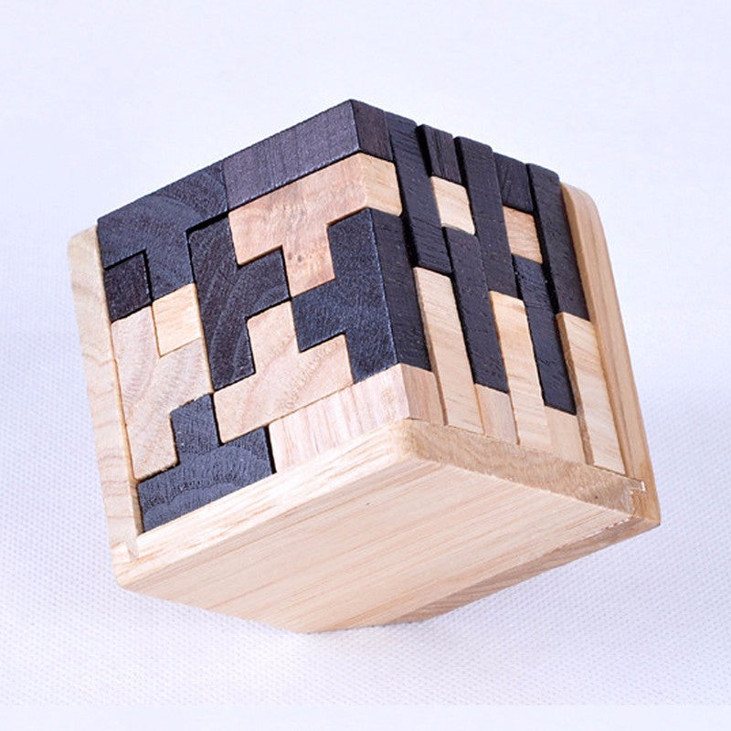 3d Wooden Interlocking Puzzle Toy